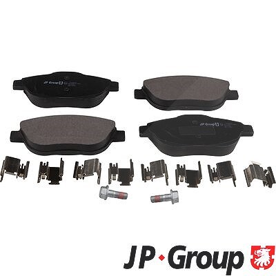 Jp Group Bremsbeläge vorne (Satz) [Hersteller-Nr. 3163604210] für Citroën, Ds, Vauxhall, Opel, Peugeot
