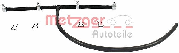 Metzger Autoteile Schlauch, Leckkraftstoff [Hersteller-Nr. 0840019] für Vauxhall, Chevrolet, Opel