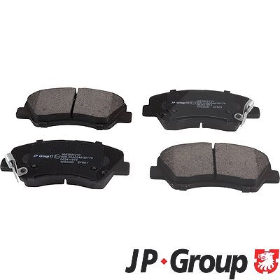 Jp Group Bremsbelagsatz, Scheibenbremse [Hersteller-Nr. 3663604210] für Hyundai, Emgrand, Kia