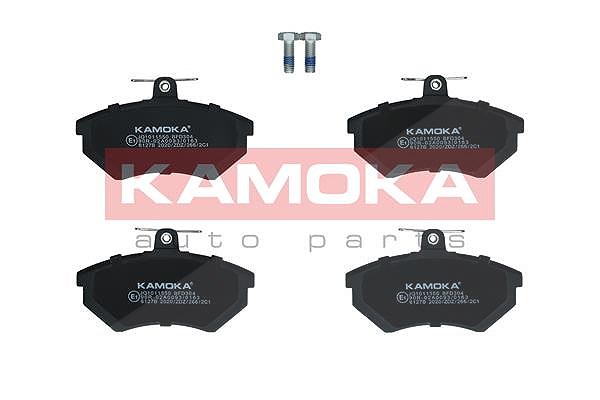 Kamoka Bremsbelagsatz, Scheibenbremse [Hersteller-Nr. JQ1011550] für VW, Seat, Audi