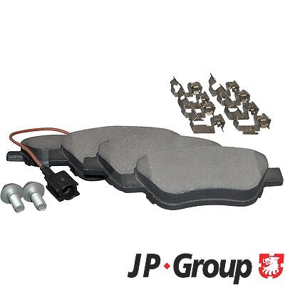 Jp Group Bremsbelagsatz, Scheibenbremse [Hersteller-Nr. 3363601310] für Fiat, Alfa Romeo