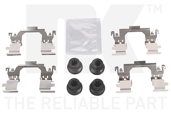 Nk Zubehörsatz, Scheibenbremsbelag [Hersteller-Nr. 79390061] für Renault, Nissan, Toyota