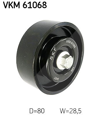 Skf Umlenk-/Führungsrolle, Keilrippenriemen [Hersteller-Nr. VKM61068] für Toyota