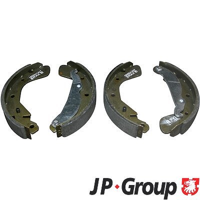 Jp Group Bremsbackensatz Trommelbremse Hinterachse [Hersteller-Nr. 1263900110] für Vauxhall, Opel