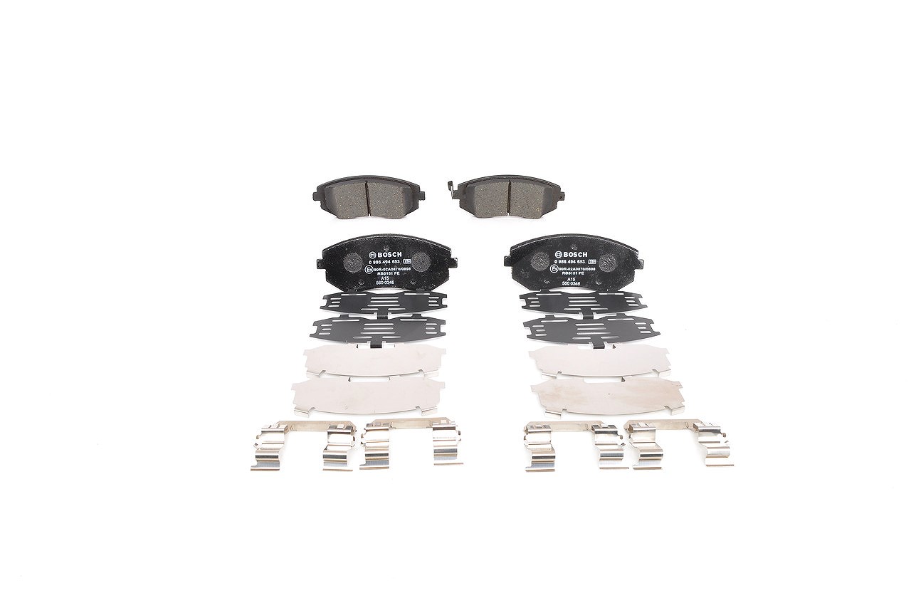 Bosch Bremsbelagsatz, Scheibenbremse [Hersteller-Nr. 0986494653] für Subaru