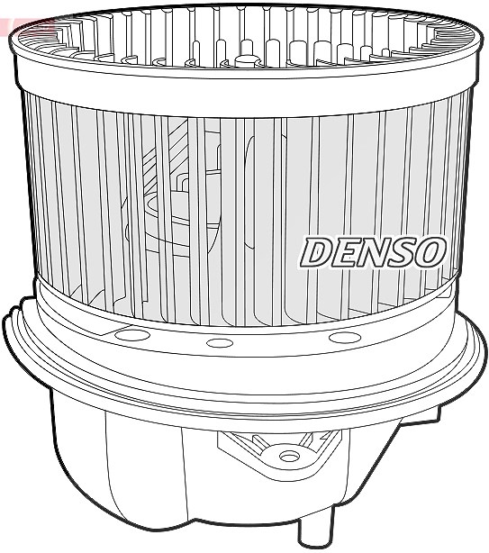Denso Innenraumgebläse [Hersteller-Nr. DEA10051] für Ford
