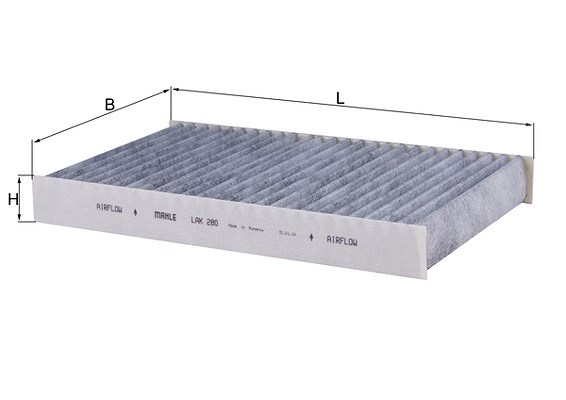 Mahle Filter, Innenraumluft [Hersteller-Nr. LAK280] für Land Rover