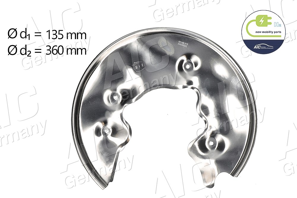 Aic Spritzblech, Bremsscheibe [Hersteller-Nr. 56149] für Audi