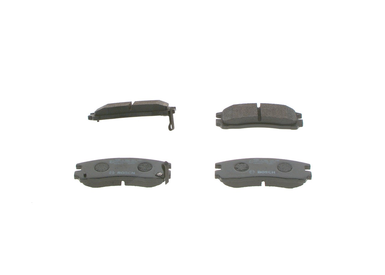 Bosch Bremsbelagsatz, Scheibenbremse [Hersteller-Nr. 0986461145] für Mitsubishi