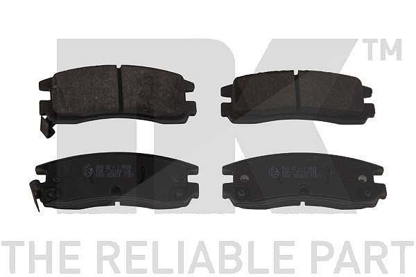 Nk Bremsbelagsatz, Scheibenbremse [Hersteller-Nr. 223616] für Pontiac, Opel, Buick, Vauxhall, Oldsmobile, Saturn, Chevrolet, Cadillac
