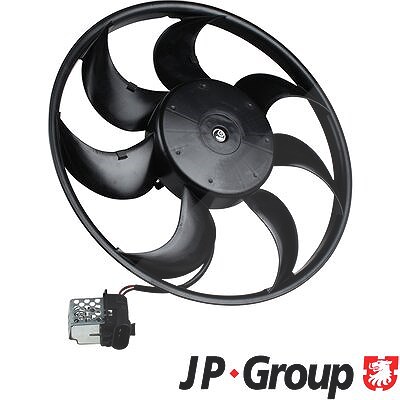 Jp Group Elektromotor, Kühlerlüfter [Hersteller-Nr. 1299101000] für Vauxhall, Opel