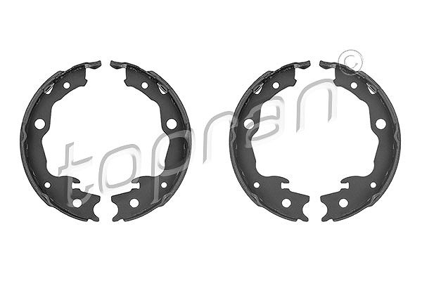 Topran Bremsbackensatz, Feststellbremse [Hersteller-Nr. 633902] für Toyota, Renault, Nissan