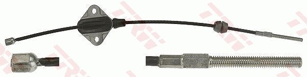 Trw Seilzug, Feststellbremse [Hersteller-Nr. GCH400] für Ford, Mazda