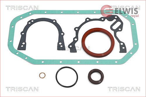 Triscan Dichtungssatz, Kurbelgehäuse [Hersteller-Nr. 595-8500] für Seat, Trabant, Audi, VW