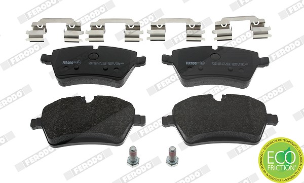 Ferodo Bremsbelagsatz, Scheibenbremse [Hersteller-Nr. FDB4080] für Mini