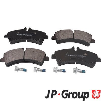 Jp Group Bremsbeläge hinten (Satz) [Hersteller-Nr. 1163705710] für Mercedes-Benz, VW