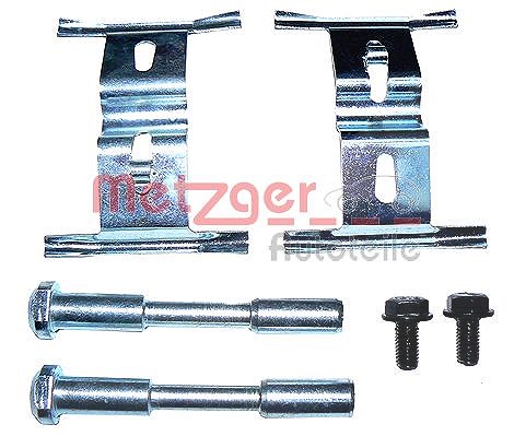Metzger Autoteile Zubehörsatz, Scheibenbremsbelag [Hersteller-Nr. 109-1658] für VW, Porsche, Volvo, Audi