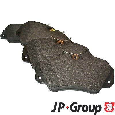 Jp Group Bremsbeläge vorne (Satz) [Hersteller-Nr. 1263600110] für Opel, Vauxhall