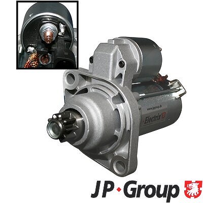 Jp Group Starter [Hersteller-Nr. 1190303900] für VW, Audi, Seat, Skoda