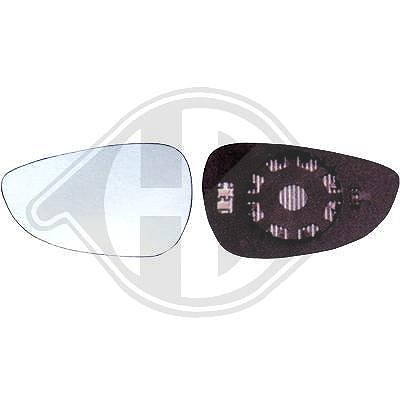 Diederichs Spiegelglas, Außenspiegel [Hersteller-Nr. 1405227] für Ford