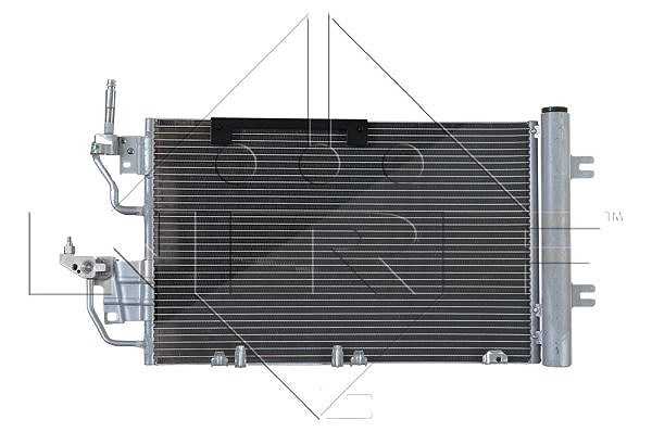 Nrf Kondensator 490x330x12 [Hersteller-Nr. 35633] für Vauxhall, Opel
