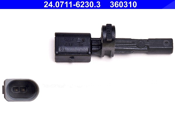 Ate Sensor, Raddrehzahl [Hersteller-Nr. 24.0711-6230.3] für VW, Skoda, Seat, Audi