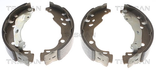 Triscan Bremsbackensatz Hinterachse [Hersteller-Nr. 810025001] für Nissan, Dacia, Renault