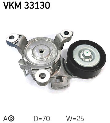 Skf Spannrolle, Keilrippenriemen [Hersteller-Nr. VKM33130] für Citroën, Peugeot