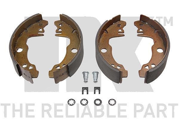 Nk Bremsbackensatz [Hersteller-Nr. 2799228] für Talbot, Citroën, Dacia, Volvo, Suzuki, Peugeot, Renault