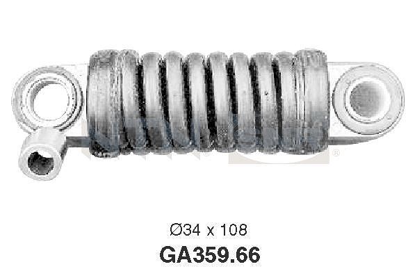 Snr Spannrolle, Keilrippenriemen [Hersteller-Nr. GA359.66] für Peugeot, Citroën, Lancia, Fiat