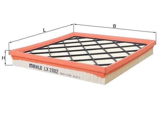 Mahle Luftfilter [Hersteller-Nr. LX2882] für Opel, Vauxhall, Chevrolet