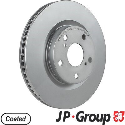 Jp Group 1x Bremsscheibe [Hersteller-Nr. 4863101800] für Lexus, Toyota