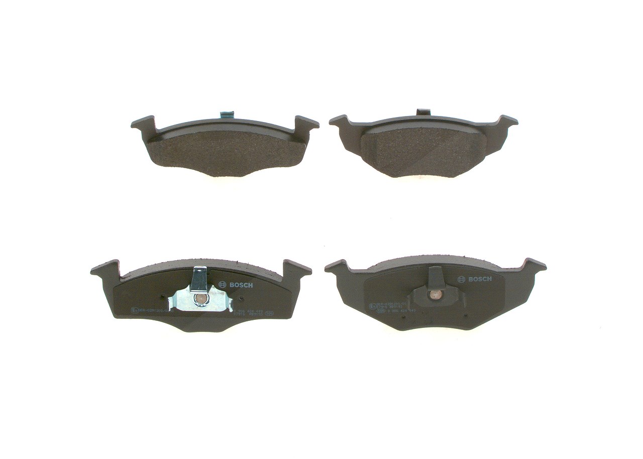 Bosch Bremsbelagsatz, Scheibenbremse [Hersteller-Nr. 0986424449] für Seat, VW