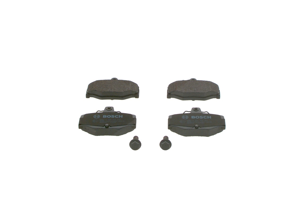 Bosch Bremsbelagsatz, Scheibenbremse [Hersteller-Nr. 0986460993] für Nissan