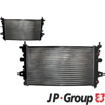 Jp Group Kühler, Motorkühlung [Hersteller-Nr. 1214203200] für Vauxhall, Opel