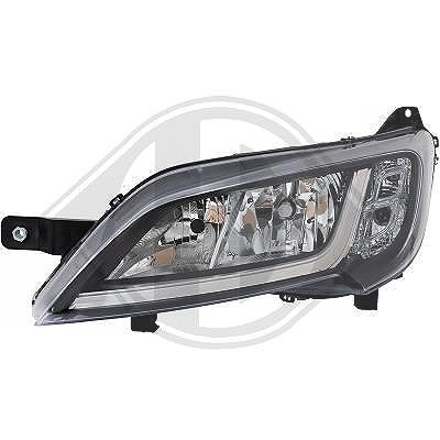 Diederichs Hauptscheinwerfer [Hersteller-Nr. 3484783] für Fiat, Peugeot, Opel, Citroën