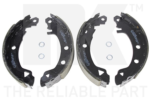 Nk Bremsbackensatz [Hersteller-Nr. 2710487] für Fiat, Alfa Romeo, Citroën, Dacia, Renault