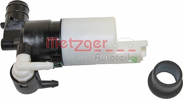 Metzger Autoteile Waschwasserpumpe, Scheibenreinigung [Hersteller-Nr. 2220032] für Ds, Opel, Peugeot, Fiat, Dacia, Citroën, Renault, Lancia