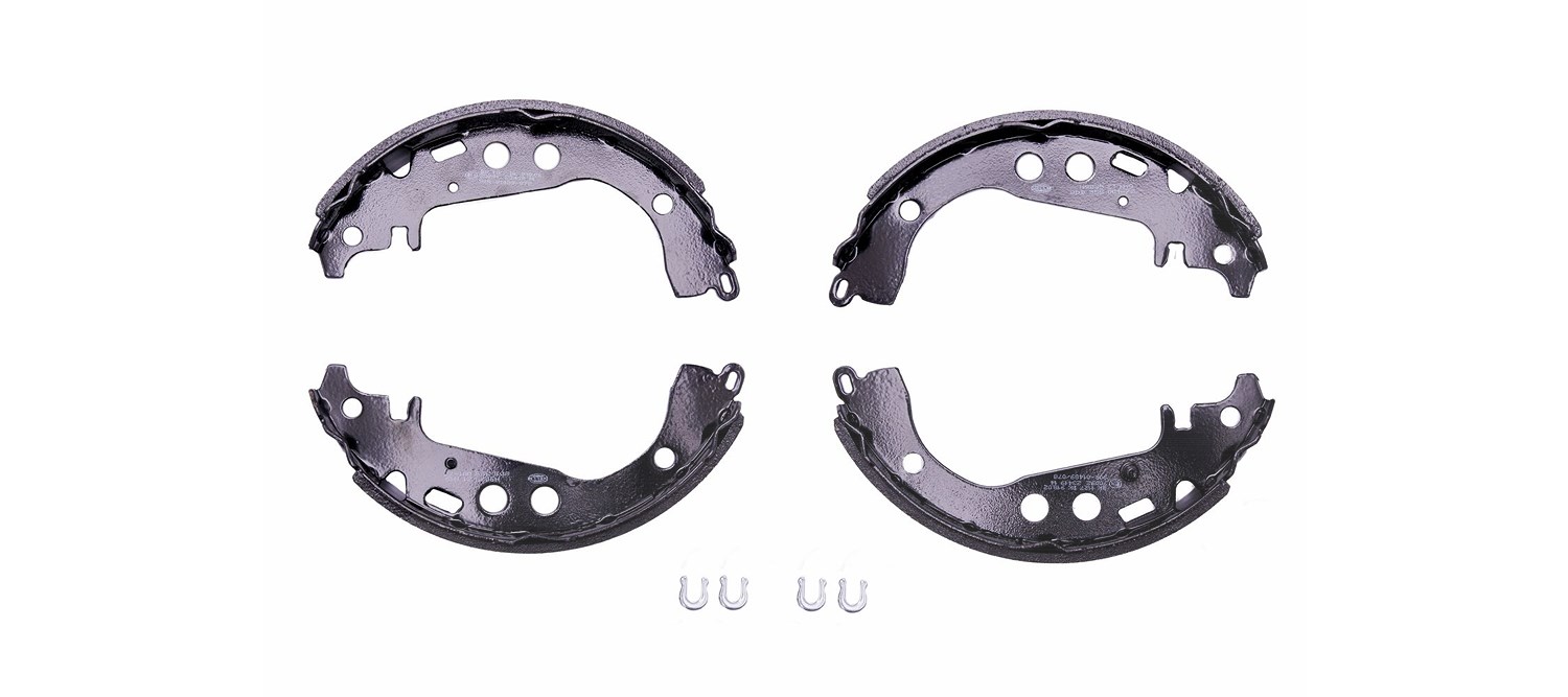 Hella Bremsbackensatz [Hersteller-Nr. 8DB355001-771] für Toyota, Geely, Daihatsu