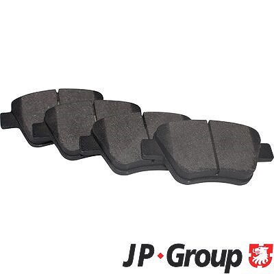Jp Group Bremsbelagsatz, Scheibenbremse [Hersteller-Nr. 1163707210] für VW, Audi, Skoda, Seat