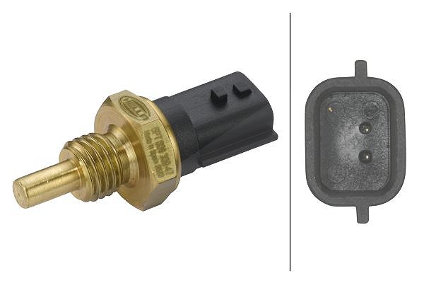 Hella Sensor, Kühlmitteltemperatur [Hersteller-Nr. 6PT009309-471] für Opel, Nissan, Vauxhall, Dacia, Renault