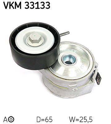 Skf Spannrolle, Keilrippenriemen [Hersteller-Nr. VKM33133] für Ford, Peugeot, Ford Usa, Fiat, Jaguar, Volvo, Lancia, Citroën