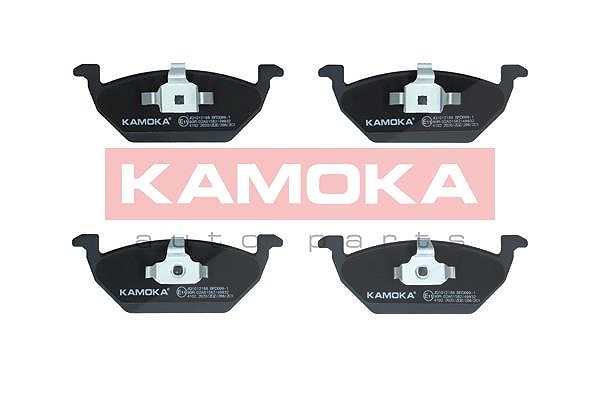 Kamoka Bremsbelagsatz, Scheibenbremse [Hersteller-Nr. JQ1012188] für VW, Audi, Skoda, Seat