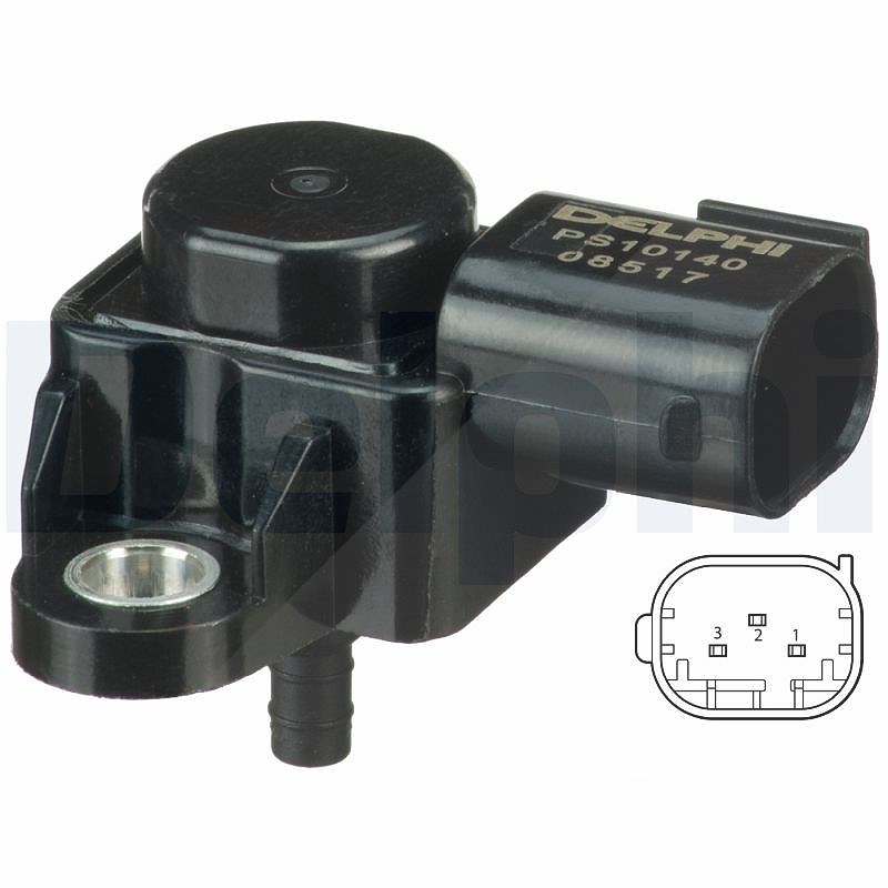 Delphi Sensor, Saugrohrdruck [Hersteller-Nr. PS10140] für Mercedes-Benz, Maybach