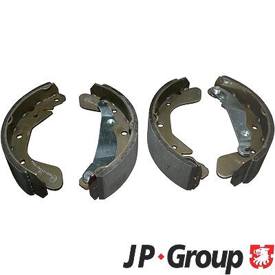 Jp Group Bremsbackensatz Trommelbremse Hinterachse [Hersteller-Nr. 1263900710] für Vauxhall, Opel, Daewoo, Chevrolet