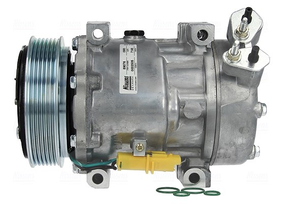 Nissens Kompressor, Klimaanlage [Hersteller-Nr. 89076] für Peugeot, Abarth, Toyota, Citroën, Alfa Romeo, Fiat, Lancia
