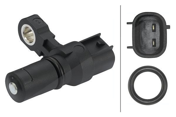 Hella Sensor, Drehzahl [Hersteller-Nr. 6PU009145-121] für Kia, Vauxhall, Opel, Suzuki