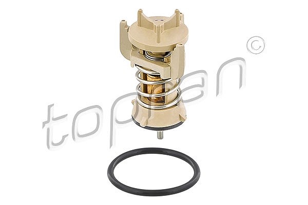 Topran Thermostat, Kühlmittel [Hersteller-Nr. 117027] für VW, Seat, Skoda, Audi