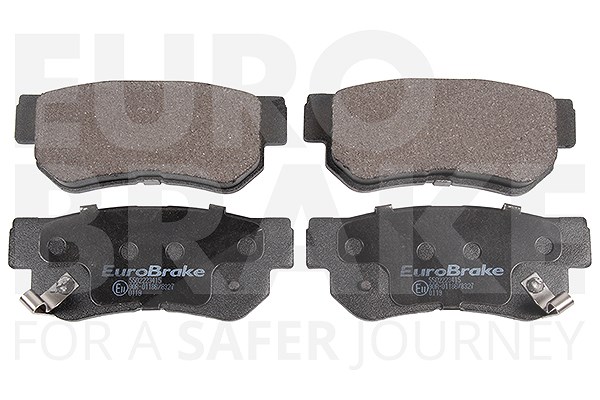 Eurobrake Bremsbelagsatz Hinterachse [Hersteller-Nr. 5502223415] für Hyundai