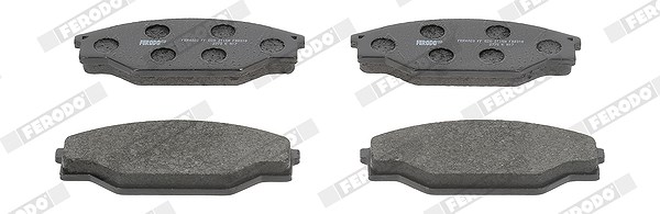 Ferodo Bremsbelagsatz, Scheibenbremse [Hersteller-Nr. FDB318] für VW, Toyota